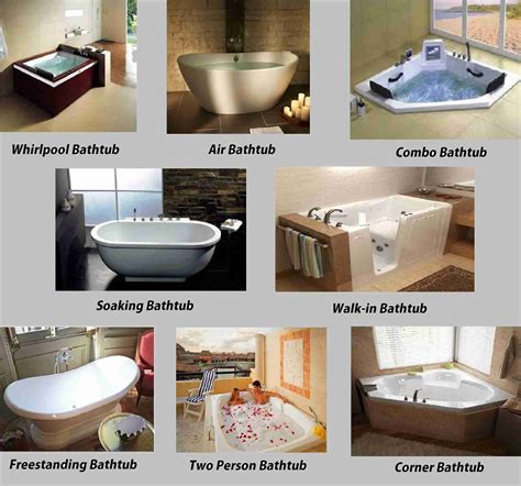 types of baths.